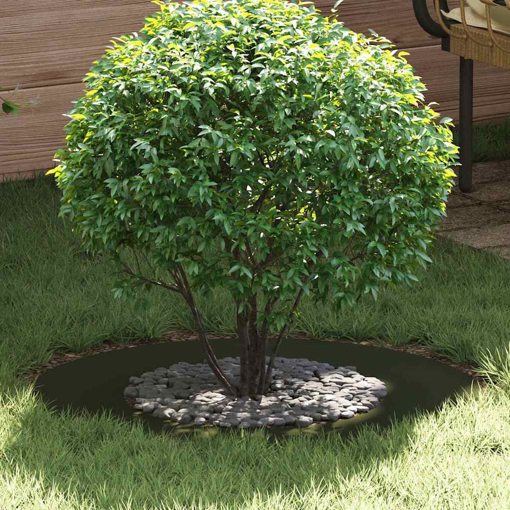 Baumringe, flach, 5 Stk, Stahl, Olivgrün, Ø40/70cm