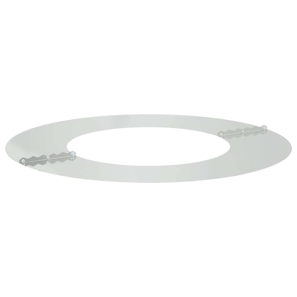 Baumring Flach Silber Ø40/70 cm Verzinkt