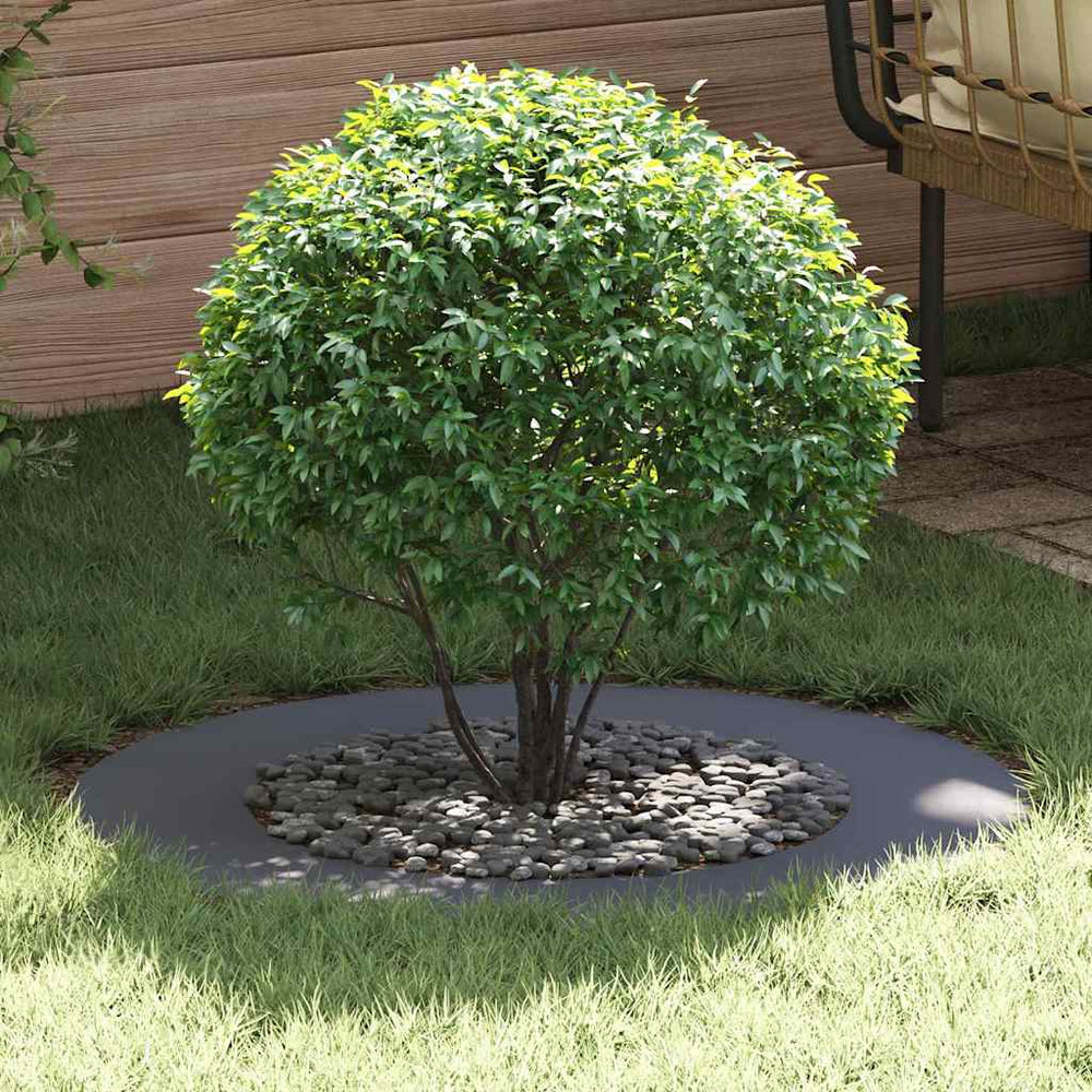 Baumringe Anthrazit Stahl Ø50/80cm 5er Set