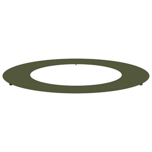 Baumring Flach Olivgrün Ø50/80cm Stahl