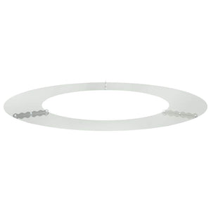 Baumring Flach Silber Ø50-80cm Verzinkt