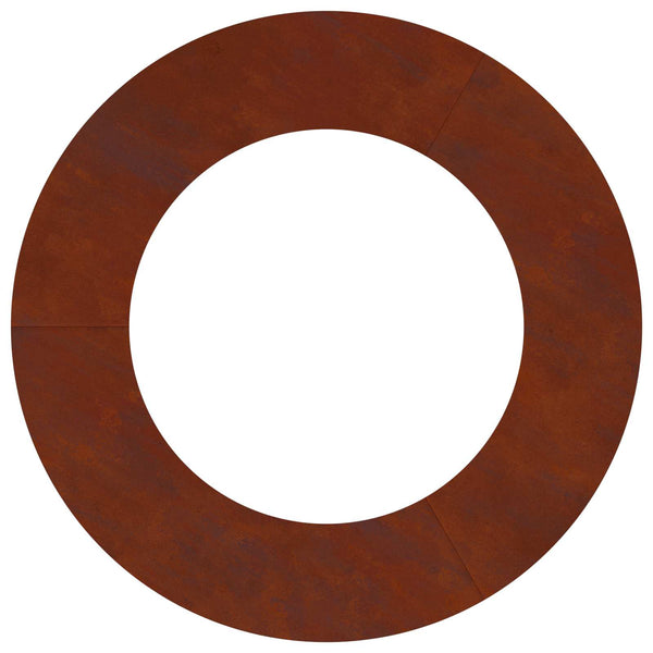 Baumring Flach Braun Ø50/80cm Wetterfeststahl