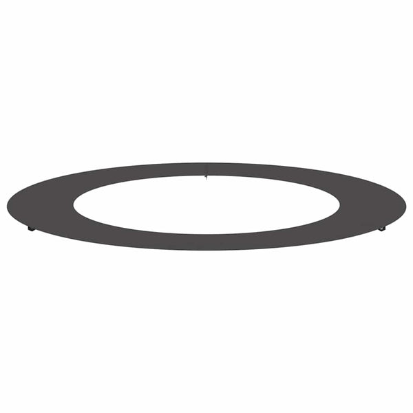 Baumring Flach Stahl Schwarz Ø60-90cm
