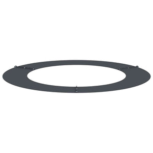 Baumring Anthrazit Stahl Ø60/90cm