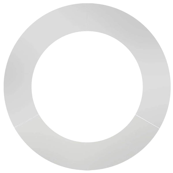 Baumring Flach Silber Ø60/90cm Verzinkt
