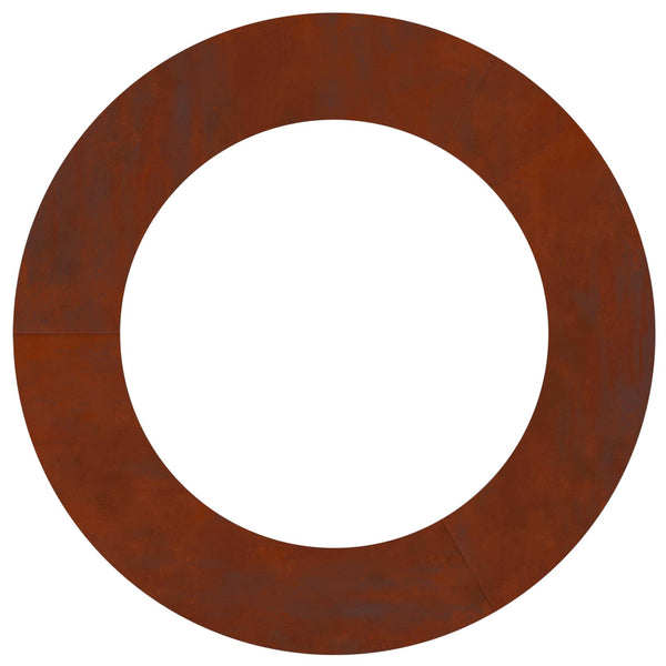 vidaXL convient aux anneaux de protection pour arbres plats 5 pcs Marron Ø60 / 90 cm