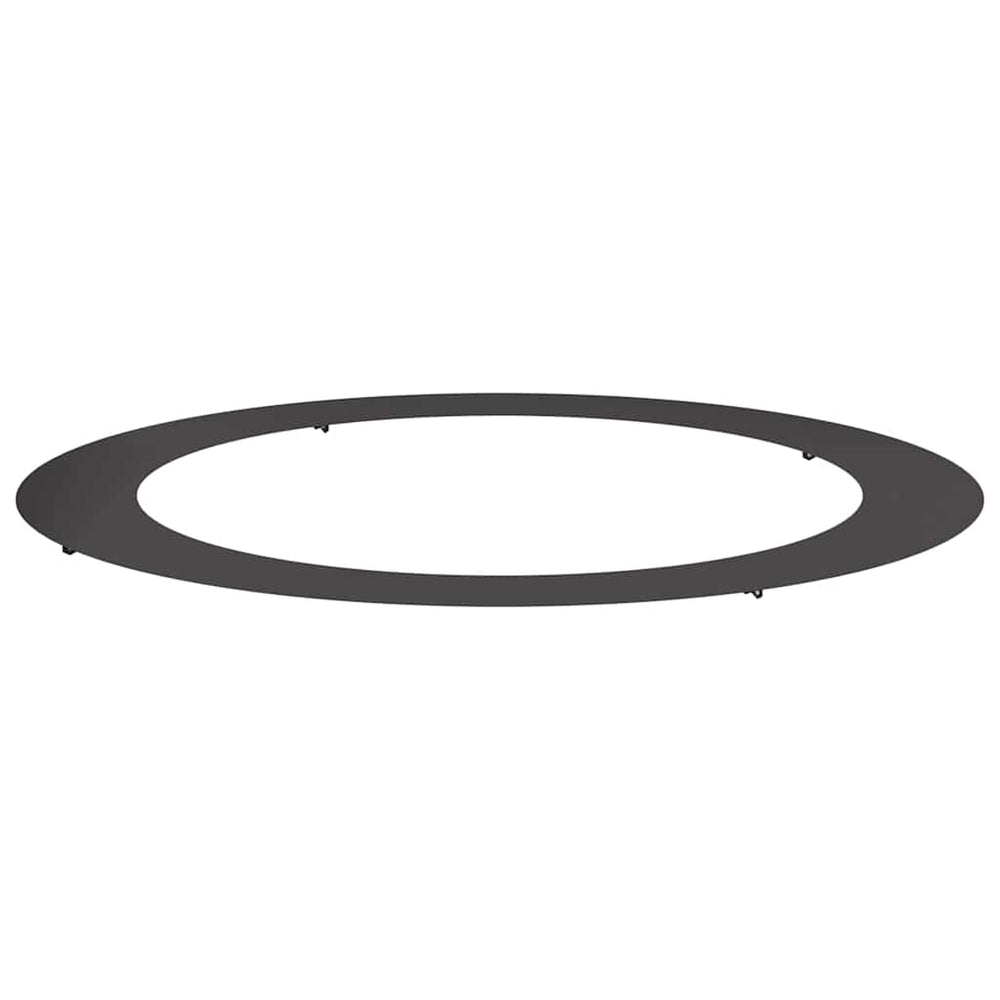 Baumring Schwarz Stahl Ø90/120cm