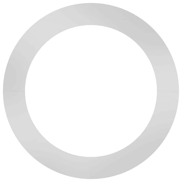 Baumring Silber Ø90/120 cm