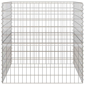 Quadratischer Eisen Komposter 100x100x100 cm