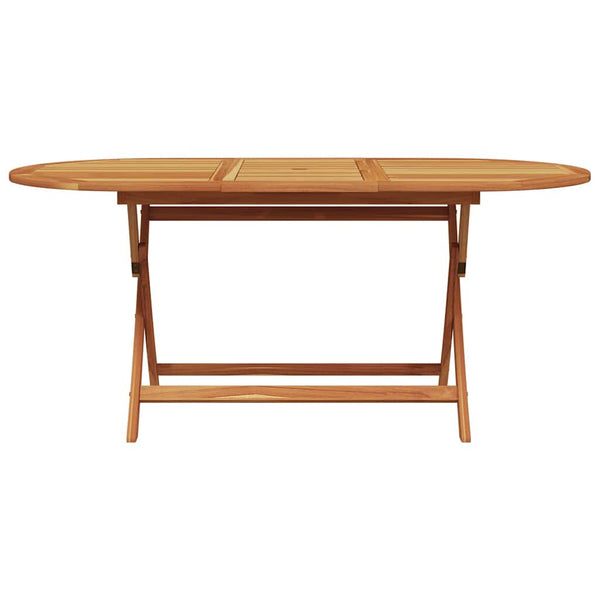 Garten Essgruppe 5-teilig Cremeweiß Akazie Massivholz