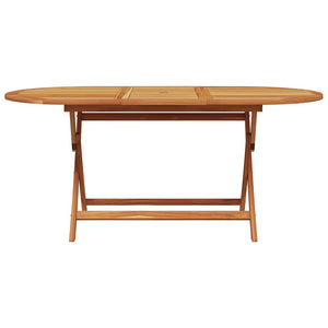 vidaXL Ensemble de salle à manger de jardin 5 pcs Bleu et blanc Bois d'acacia massif