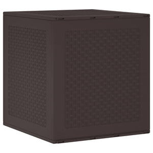 Braune Aufbewahrungsbox 55x53x57 cm