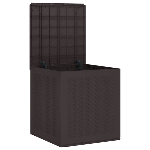 Braune Aufbewahrungsbox 55x53x57 cm