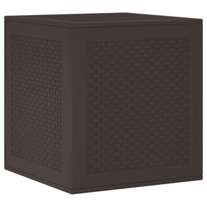 Braune Aufbewahrungsbox 55x53x57 cm