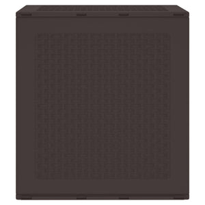 Braune Aufbewahrungsbox 55x53x57 cm