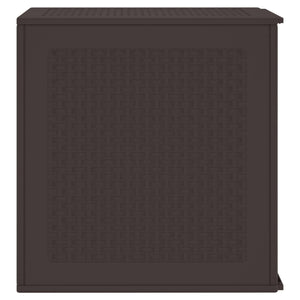 Braune Aufbewahrungsbox 55x53x57 cm