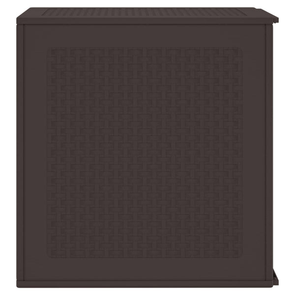 Braune Aufbewahrungsbox 55x53x57 cm