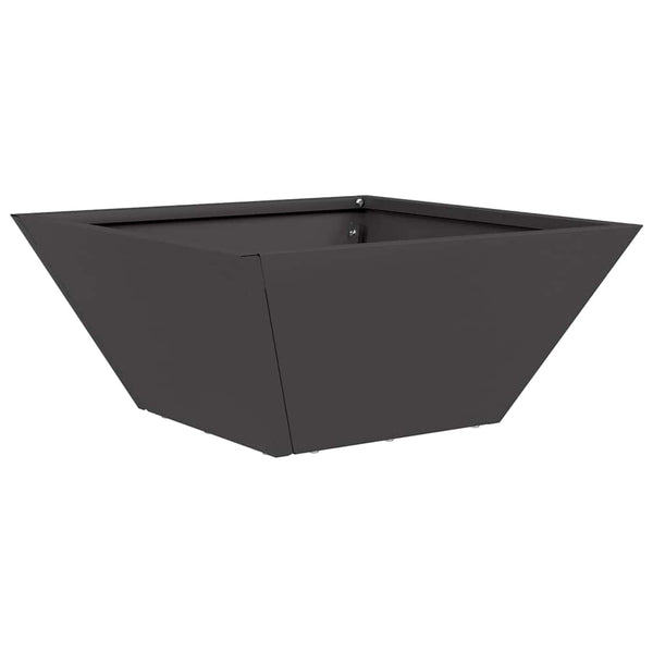 Garten Pflanzgefäß Set Schwarz 5-teilig