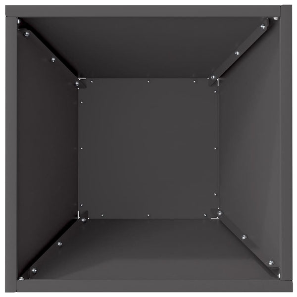 Garten Pflanzgefäß Set Schwarz 5-teilig