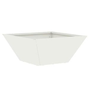 Garten Pflanzgefäß 5er Set Weiß 35x35x15cm