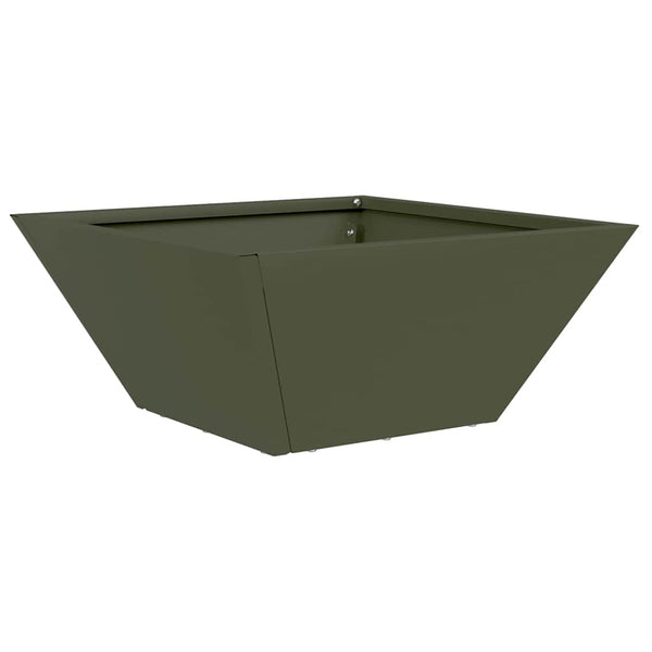 Olive Grüne Garten Pflanzgefäße, 5er Set