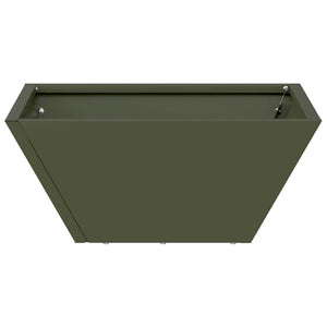 Olive Grüne Garten Pflanzgefäße, 5er Set