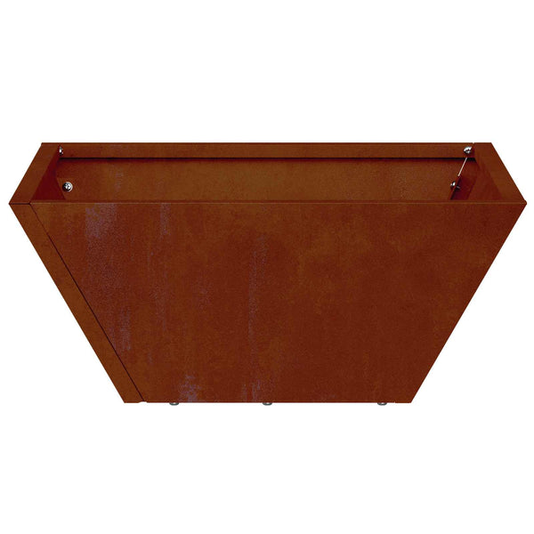 Rostige Pflanzgefäße 5er Set, 35cm