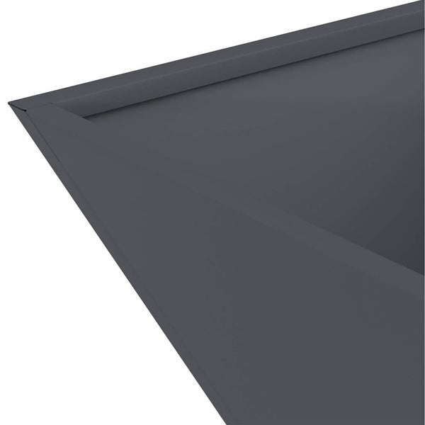 Anthrazit Garten Pflanzgefäß 5er Set 40x40x15cm