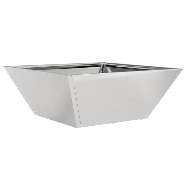 Edelstahl Pflanzgefäß Set, 5-teilig
