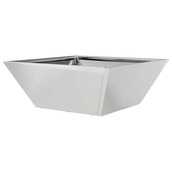 Edelstahl Pflanzgefäß Set, 5-teilig