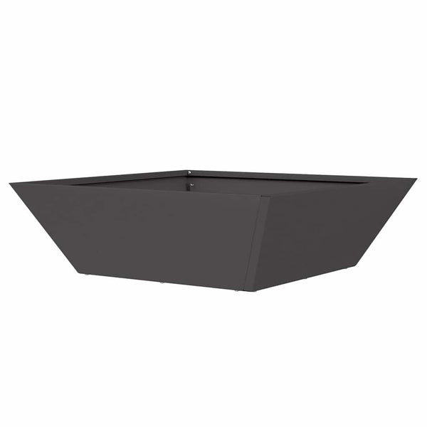Garten Pflanzgefäß 5er Set Schwarz 50x50x15cm