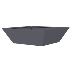 Anthrazit Garten Pflanzgefäß 5er Set 50x50x15cm