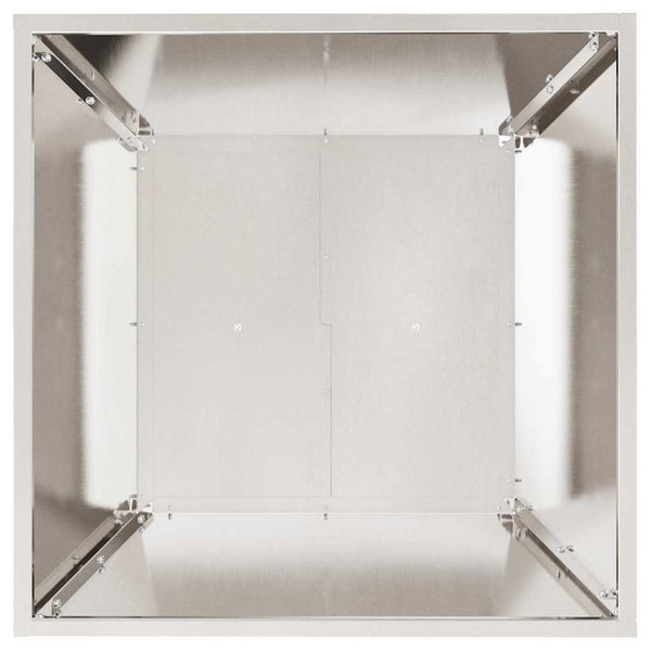 Edelstahl Pflanzgefäß Set, 5-teilig, 50x50x15cm