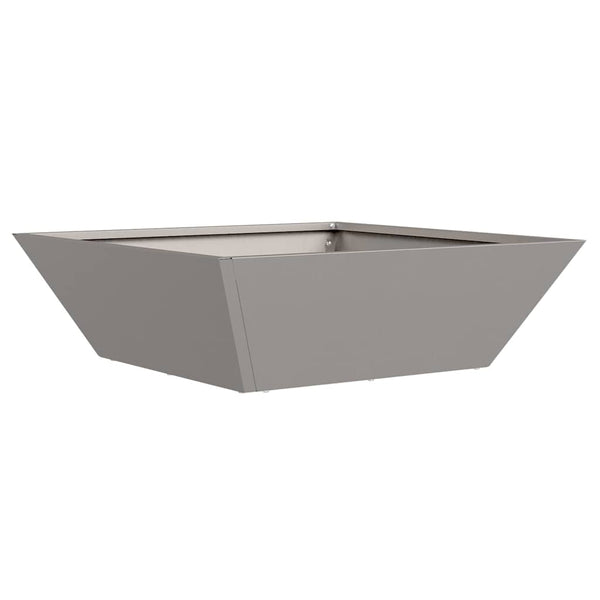 vidaXL Jardinière de jardin 5 pcs Rouille 50 x 50 x 15 cm Acier Corten