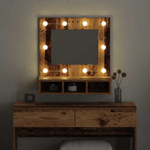 Spiegelschrank Altholz 60 cm