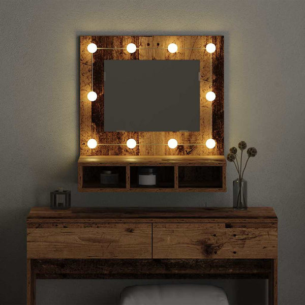 Spiegelschrank Altholz 60 cm