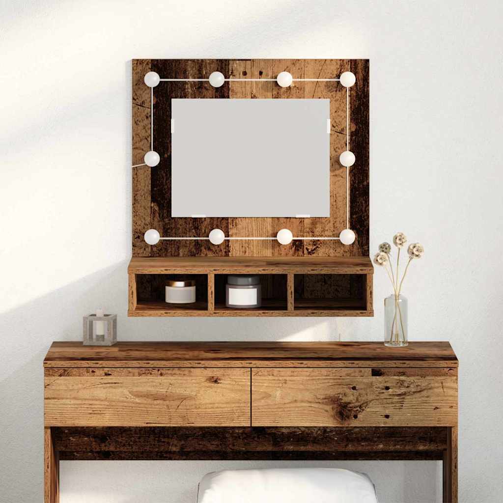 Spiegelschrank Altholz 60 cm