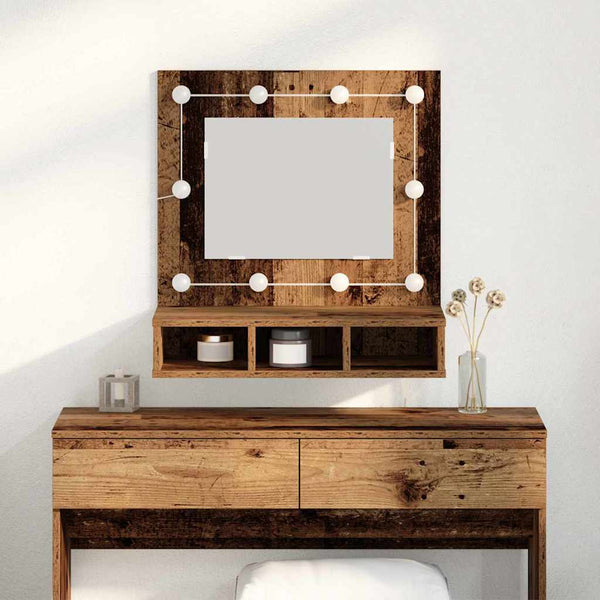 Spiegelschrank Altholz 60 cm