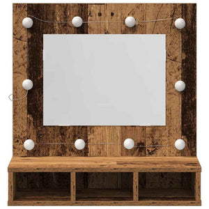 Spiegelschrank Altholz 60 cm