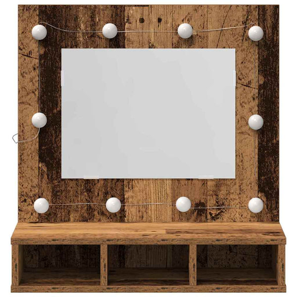 Spiegelschrank Altholz 60 cm