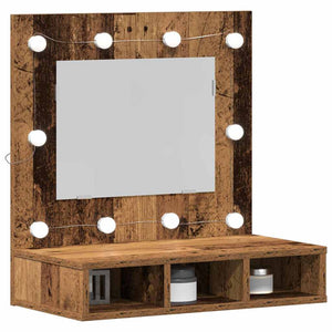 Spiegelschrank Altholz 60 cm
