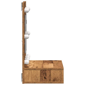 Spiegelschrank Altholz 60 cm