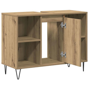 Badezimmerschrank Artisan Eiche 80cm
