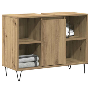 Badezimmerschrank Artisan Eiche 80cm