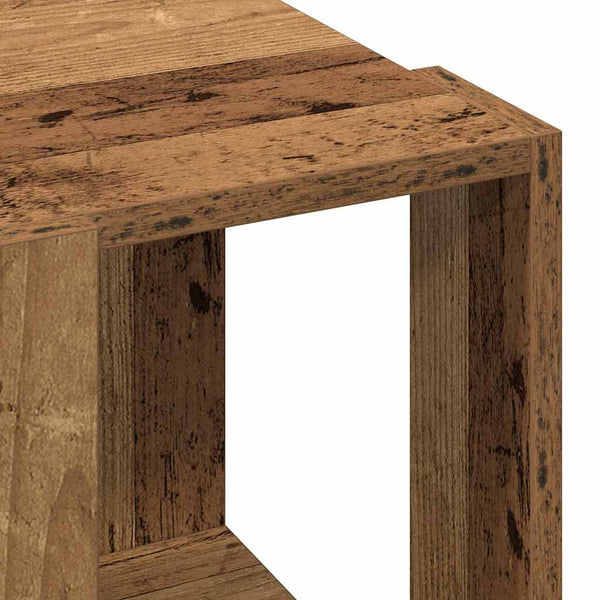 Couchtisch Altholz 32x32 cm