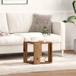 Couchtisch Altholz 32x32 cm