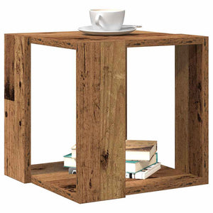 Couchtisch Altholz 32x32 cm