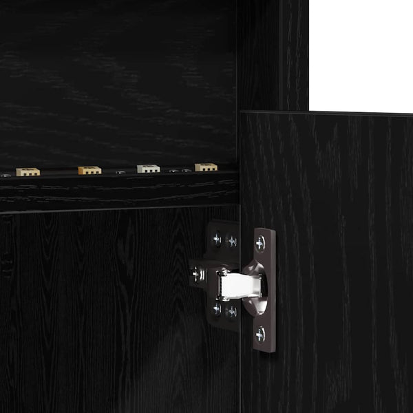 Schwarzes TV-Lowboard 100 cm