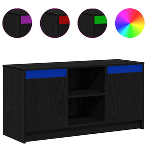 Schwarzes TV-Lowboard 100 cm