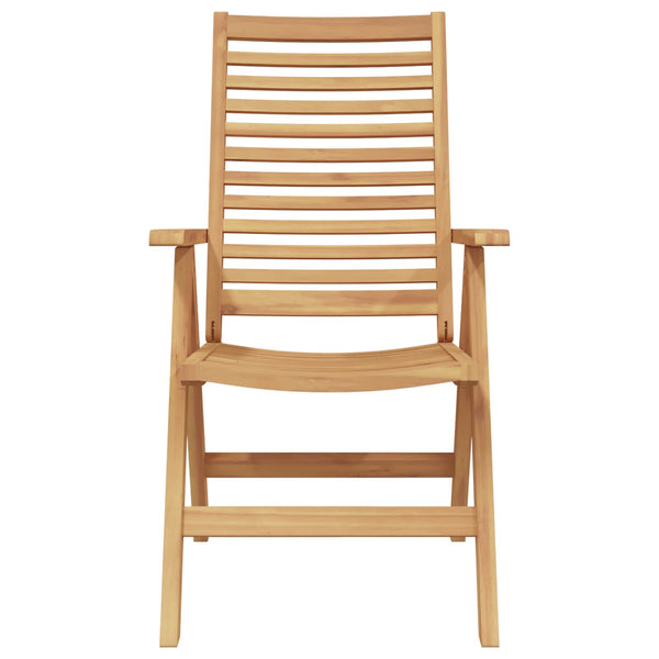 Teak Stühle Braun 4er Set